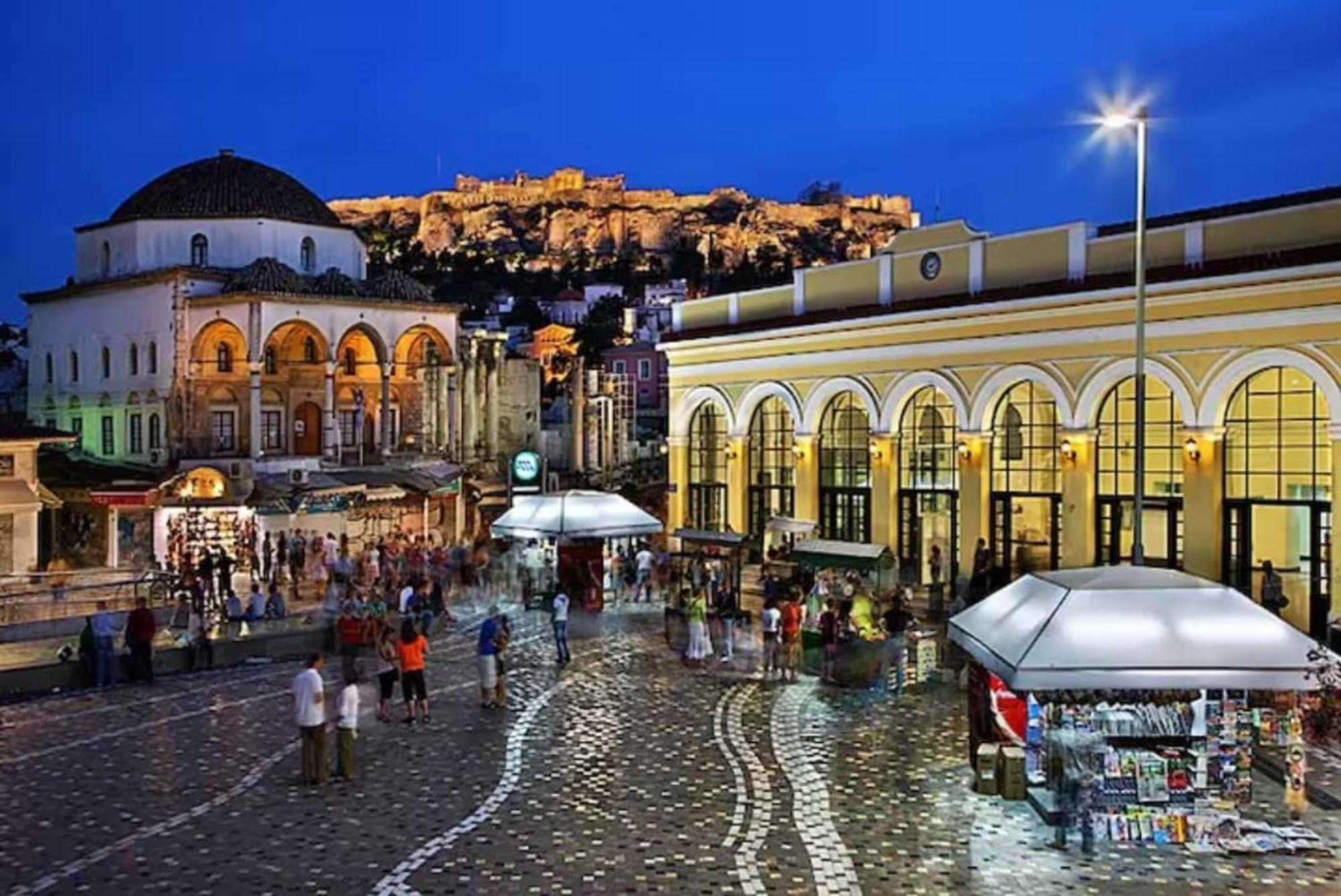 Milos 513 Plaka - Monastiraki By Superhost Hub Athene Buitenkant foto